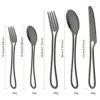 Noir Luxe Flatware Set