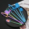 HangElegance 24-Piece Matte Cutlery Set
