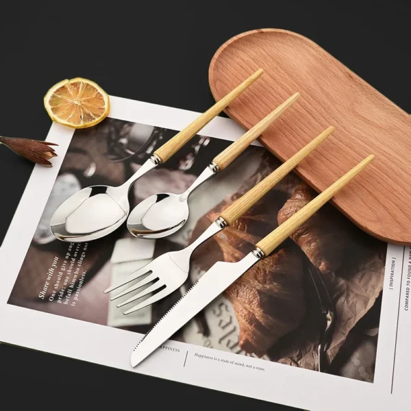 kf-S1ef9fbf21ccb45c4a98672b666df2518c WoodAura Cutlery Set