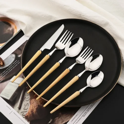 WoodAura Cutlery Set