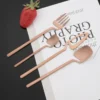HangElegance 24-Piece Matte Cutlery Set