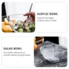 ClarityBowl – Elegant Acrylic Serving Dish