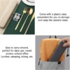 NomadSteel Travel Cutlery Set