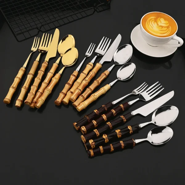 BambooCharm Cutlery Set