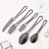 Noir Luxe Flatware Set