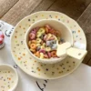 BlossomGlow Ceramic Bowl