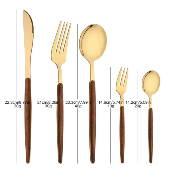 Rustica Edge Flatware Set