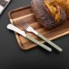 RivetRustic Green Flatware Set