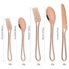 Blush Luxe – 4-Piece Rose Gold Cutlery Set