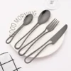 Noir Luxe Flatware Set