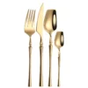 LuxeGold 4-Piece Cutlery Set