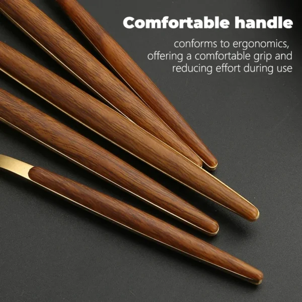 kf-Sc49daa794373447880ea84089dd655aef TimberGrip Cutlery Set