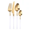 LuxeGold 4-Piece Cutlery Set