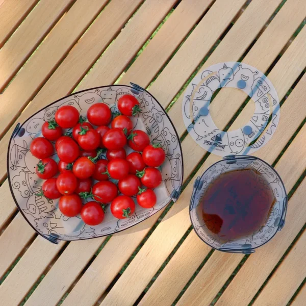 kf-Sda6815ccd2764ef1a0441ff7dac70edcd TrailMate Foldable Outdoor Tableware Set