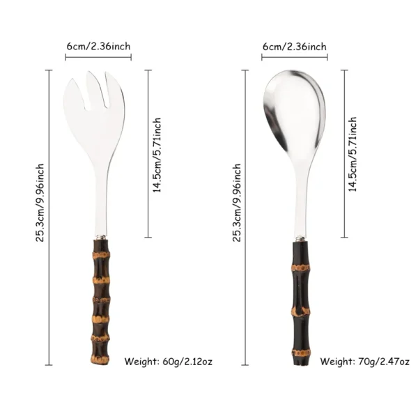 BambooGrace 6-Piece Serving Set