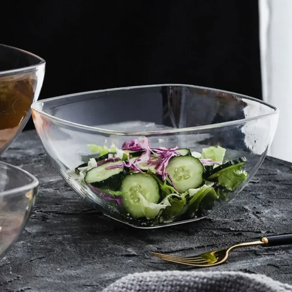 ClarityBowl – Elegant Acrylic Serving Dish
