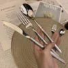 Arbor Elegance – 3pc Tree-Inspired Cutlery Set