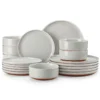 SlateGlow 18-Piece Stoneware Dinnerware Set