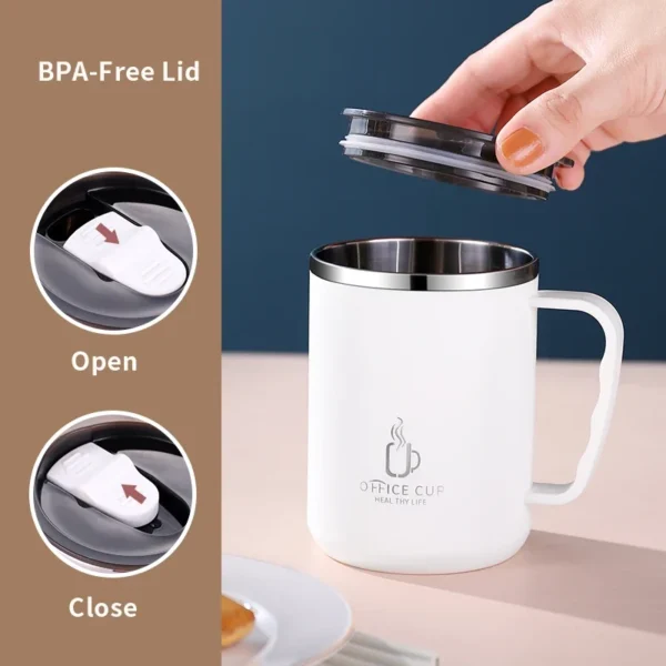 ThermoSip Steel Mug