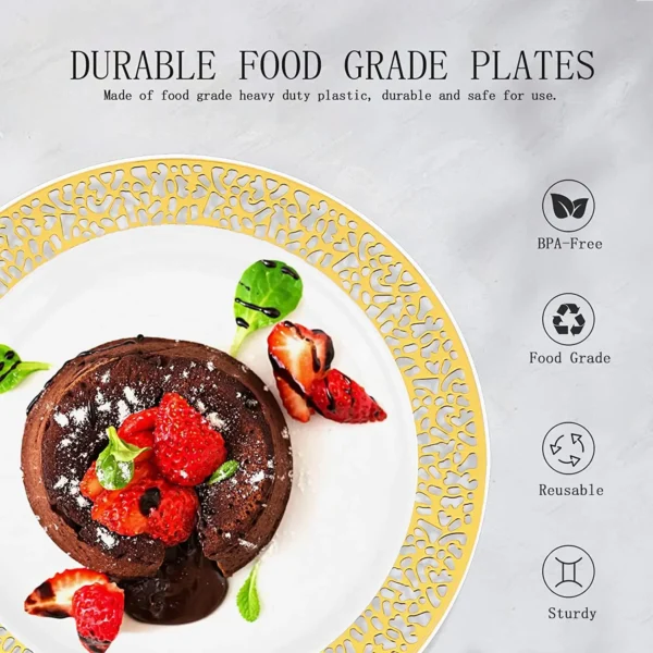 GildedGather Party Plate Set