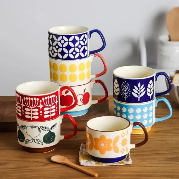 BlossomBrew Mug Set