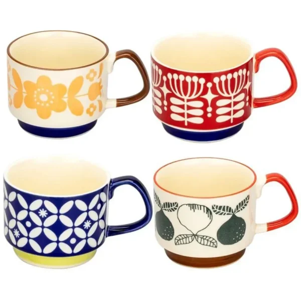 BlossomBrew Mug Set