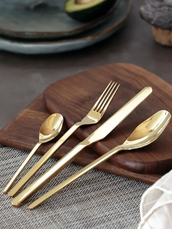 kf-S39152a6b64a943f6a26fa9682f7bf55aM 4pc Minimalist Dessert Cutlery Set