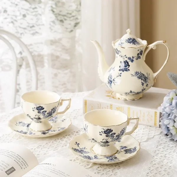 Blossom Brew – Vintage Floral Tea Cup