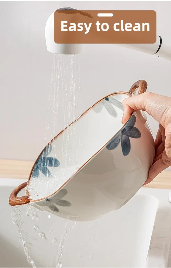 Blossom Heat Bowl – Handcrafted Floral Bowl