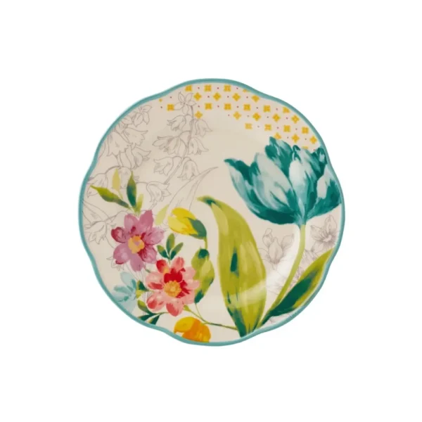 Blooming Charm 12-Piece Dinnerware Set