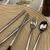 Arbor Elegance – 3pc Tree-Inspired Cutlery Set