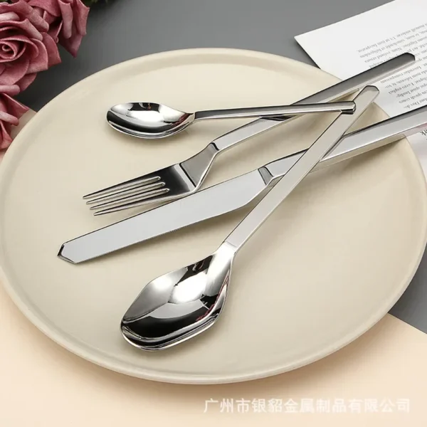 kf-S5be5cc6c7df742ca9dfd31bbefe9bb2am 4pc Minimalist Dessert Cutlery Set