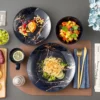 GoldSplas 16-Piece Porcelain Tableware Set