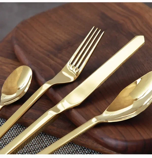 kf-S7dc9cf3b1ce94c9fab4b374f350444f8D 4pc Minimalist Dessert Cutlery Set