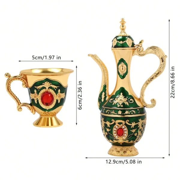 Sultan’s Sip – Vintage Turkish Teapot Set