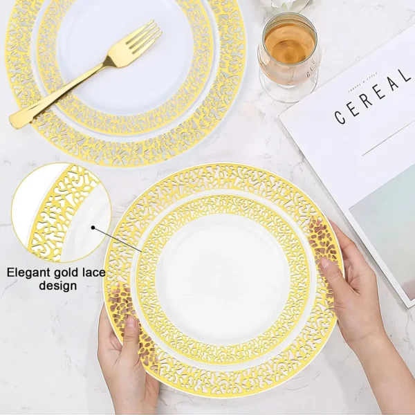 GildedGather Party Plate Set