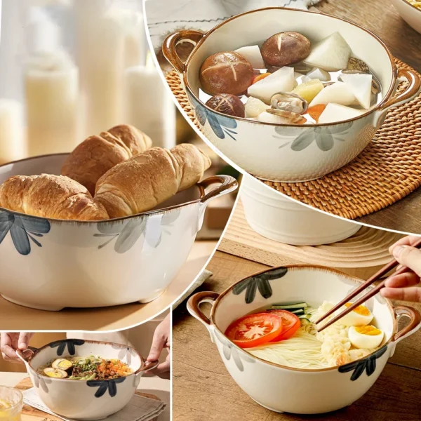 Blossom Heat Bowl – Handcrafted Floral Bowl