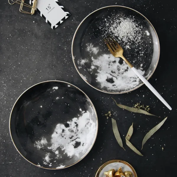 Lunar Luxe – Planet-Inspired Nordic Plate
