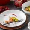 Plume Elegance 12-Piece Dinnerware Set