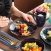 GoldSplas 16-Piece Porcelain Tableware Set