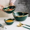 Aurora Bowl – Nordic Elegance in Gold