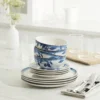 BlueGrace 12-Piece Porcelain Dinnerware Set