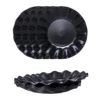 ScallopStyle 4-Piece Unbreakable Dinner Plates