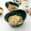 Aurora Bowl – Nordic Elegance in Gold