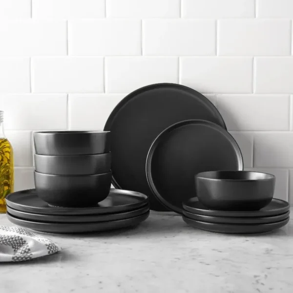 kf-Sc513ac4ae3364ccebf7d35c9b099e608P Midnight Matte Dinnerware Set