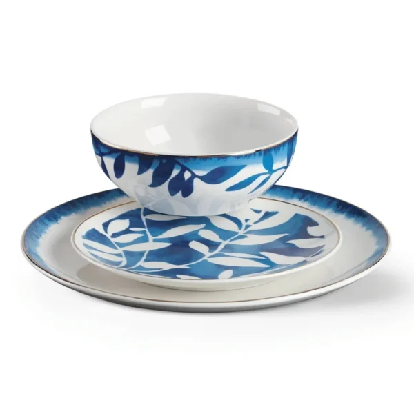 kf-Sd81bbc44af5b41fab9a00fdaf224d124U BlueGrace 12-Piece Porcelain Dinnerware Set